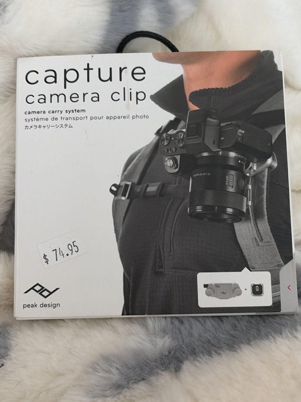 Peak Design Capture Camera Clip - Black